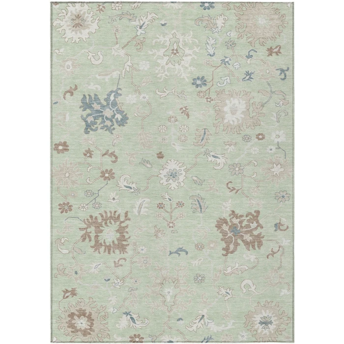 Addison Rugs Chantille Green ACN1854 5ft. x 7ft.6in. Rect. Rug