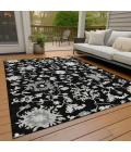 Addison Rugs Chantille Black ACN1854 9ft. x 12ft. Rect. Rug