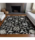 Addison Rugs Chantille Black ACN1854 9ft. x 12ft. Rect. Rug