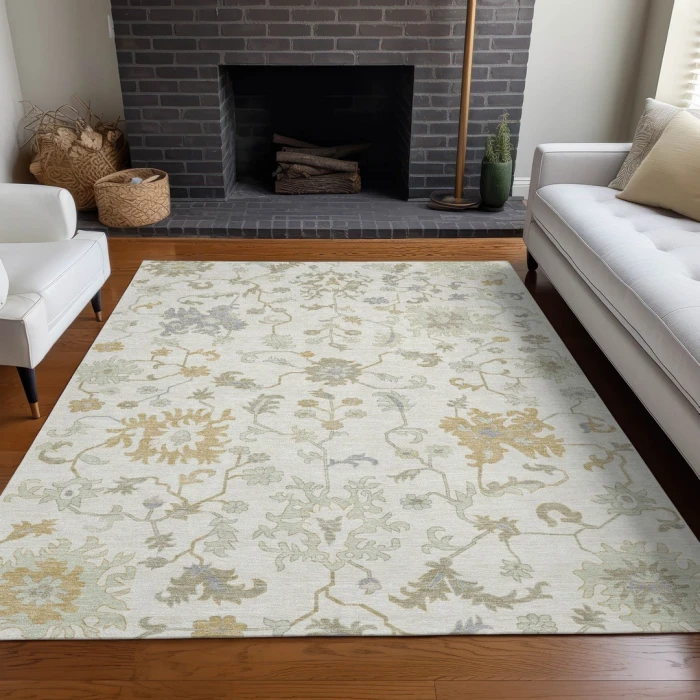 Addison Rugs Chantille Ivory ACN1854 5ft. x 7ft.6in. Rect. Rug