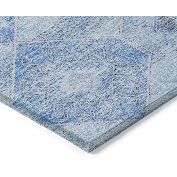 Addison Rugs Chantille Blue ACN1857 9ft. x 12ft. Rect. Rug