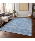 Addison Rugs Chantille Blue ACN1857 9ft. x 12ft. Rect. Rug