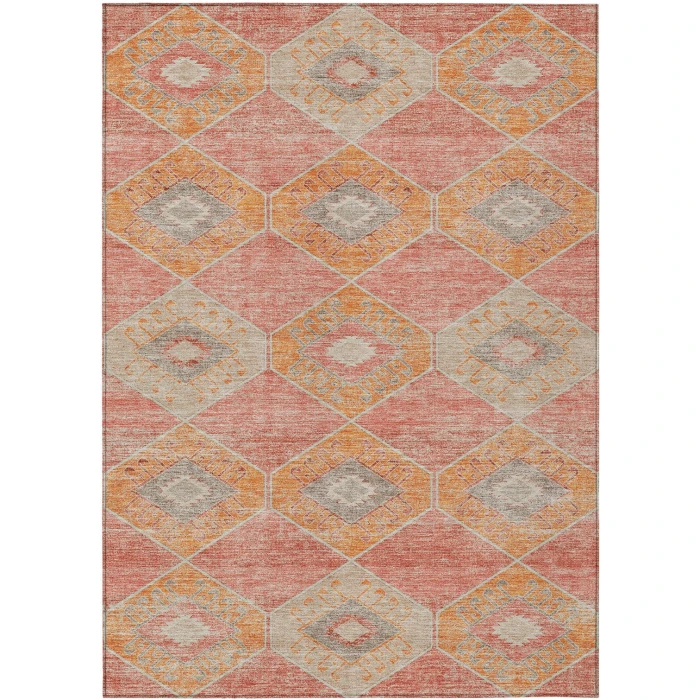 Addison Rugs Chantille Orange ACN1857 9ft. x 12ft. Rect. Rug