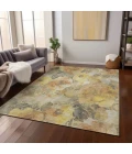 Addison Rugs Chantille Gold ACN1859 9ft. x 12ft. Rect. Rug