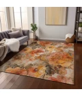 Addison Rugs Chantille Orange ACN1859 9ft. x 12ft. Rect. Rug