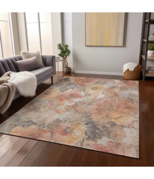 Addison Rugs Chantille Orange ACN1859 9ft. x 12ft. Rect. Rug