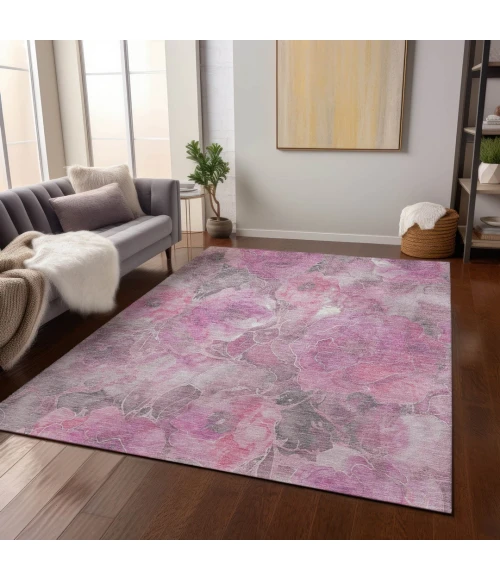 Addison Rugs Chantille Pink ACN1859 9ft. x 12ft. Rect. Rug