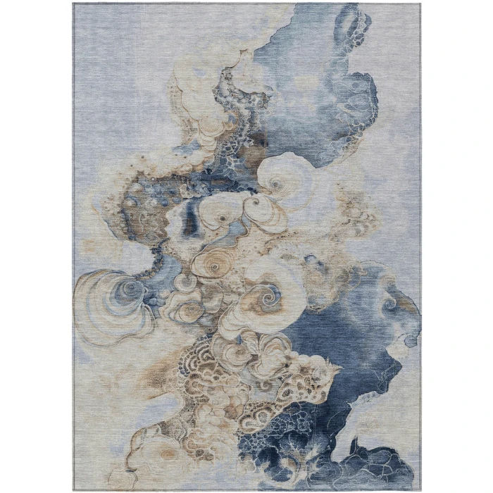 Addison Rugs Chantille Blue ACN1860 5ft. x 7ft.6in. Rect. Rug