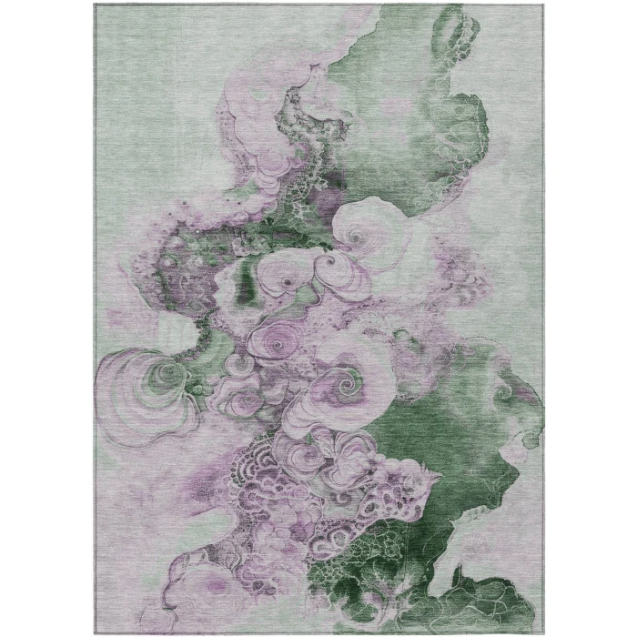 Addison Rugs Chantille Green ACN1860 9ft. x 12ft. Rect. Rug