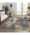 Addison Rugs Chantille Purple ACN1867 8ft. x 10ft. Rect. Rug