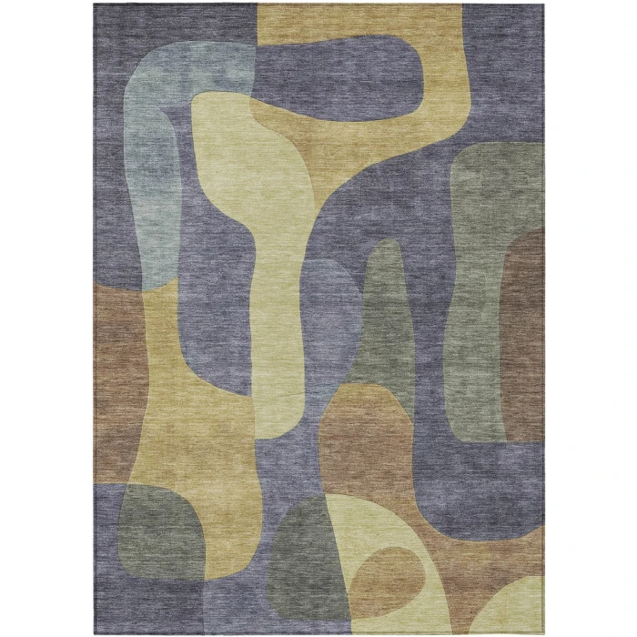 Addison Rugs Chantille Purple ACN1867 8ft. x 10ft. Rect. Rug