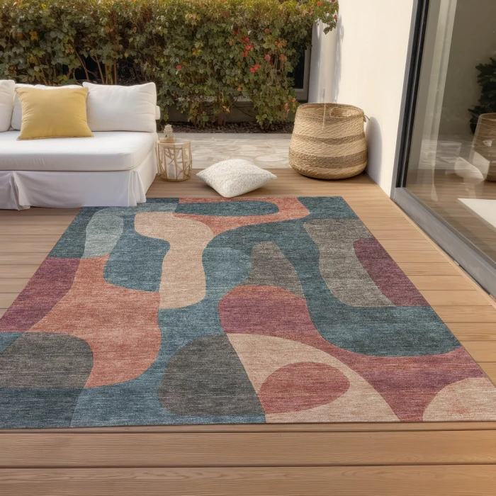 Addison Rugs Chantille Green ACN1867 5ft. x 7ft.6in. Rect. Rug