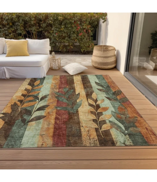 Addison Rugs Chantille Gold ACN1871 8ft. x 10ft. Rect. Rug