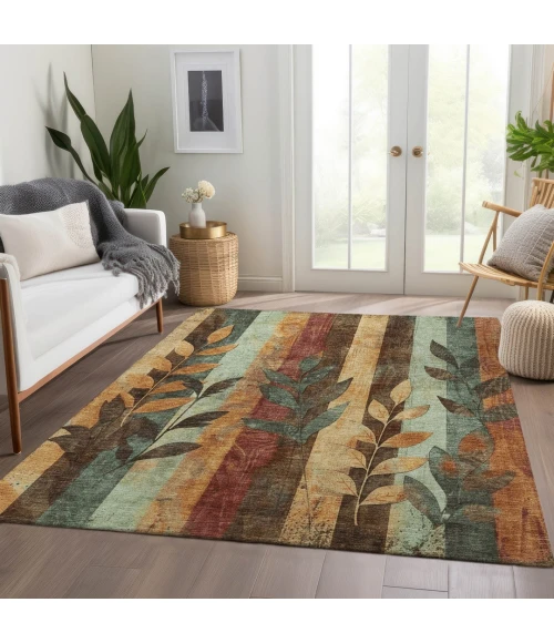 Addison Rugs Chantille Gold ACN1871 8ft. x 10ft. Rect. Rug