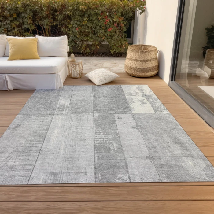 Addison Rugs Chantille Gray ACN1877 9ft. x 12ft. Rect. Rug