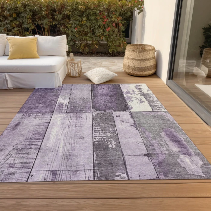 Addison Rugs Chantille Purple ACN1877 5ft. x 7ft.6in. Rect. Rug