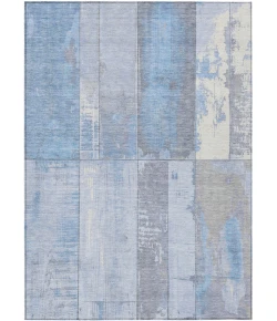 Addison Rugs Chantille Blue ACN1877 9ft. x 12ft. Rect. Rug