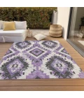 Addison Rugs Chantille Purple ACN1878 5ft. x 7ft.6in. Rect. Rug