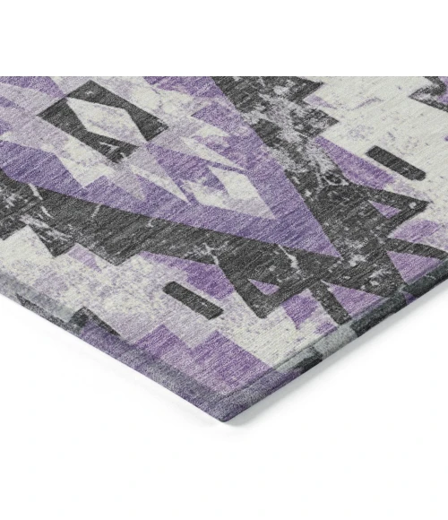 Addison Rugs Chantille Purple ACN1878 5ft. x 7ft.6in. Rect. Rug