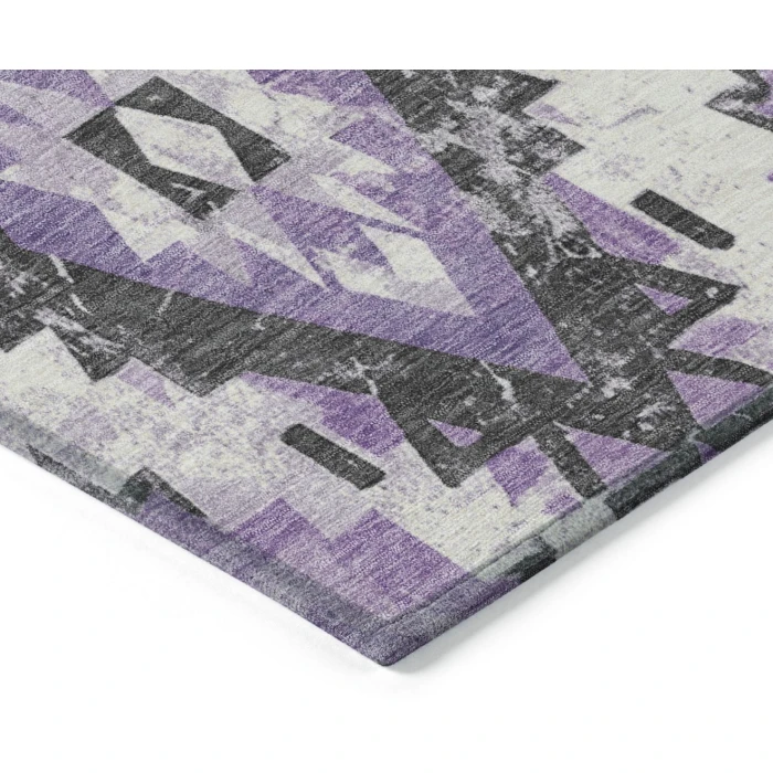 Addison Rugs Chantille Purple ACN1878 5ft. x 7ft.6in. Rect. Rug