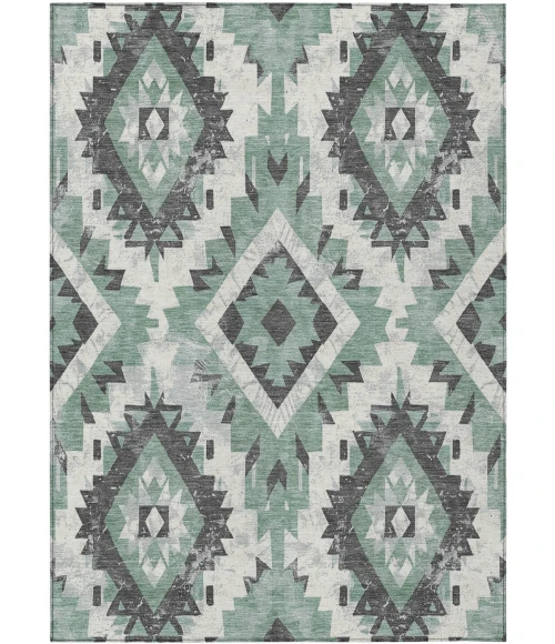 Addison Rugs Chantille Blue ACN1878 8ft. x 10ft. Rect. Rug