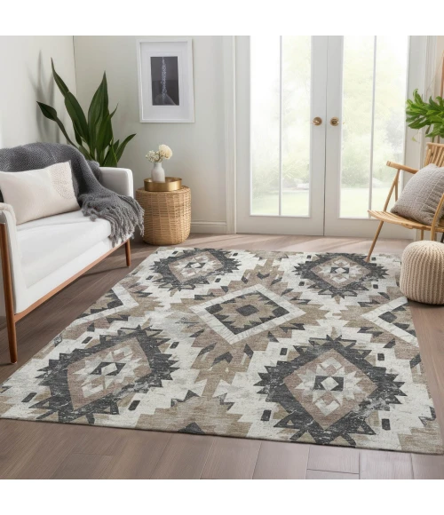 Addison Rugs Chantille Brown ACN1878 8ft. x 10ft. Rect. Rug