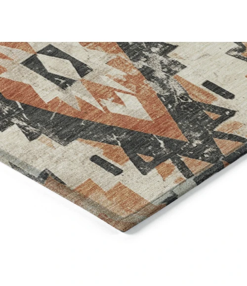 Addison Rugs Chantille Orange ACN1878 8ft. x 10ft. Rect. Rug