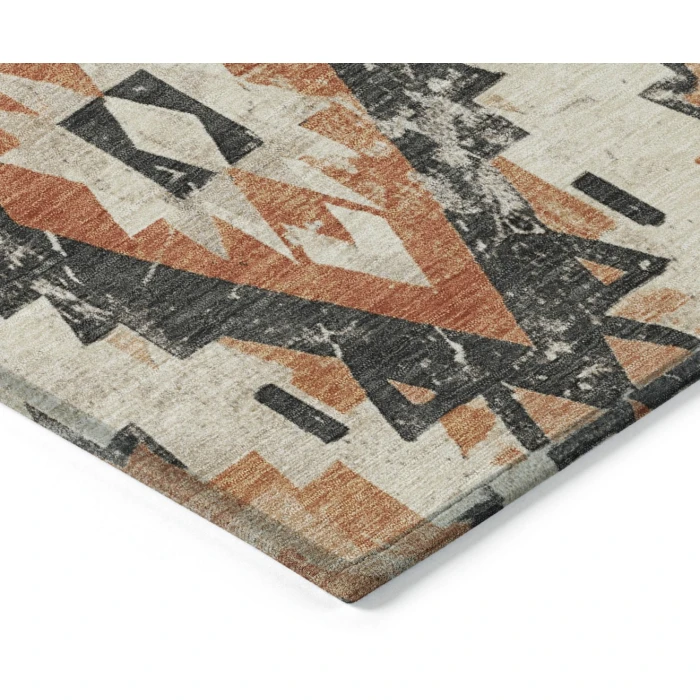 Addison Rugs Chantille Orange ACN1878 8ft. x 10ft. Rect. Rug