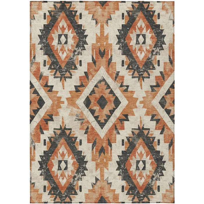 Addison Rugs Chantille Orange ACN1878 8ft. x 10ft. Rect. Rug