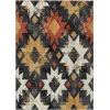 Addison Rugs Chantille Black ACN1879 5ft. x 7ft.6in. Rect. Rug