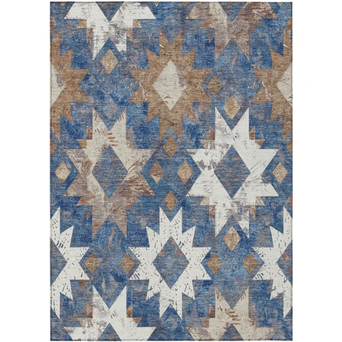 Addison Rugs Chantille Blue ACN1879 5ft. x 7ft.6in. Rect. Rug