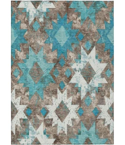 Addison Rugs Chantille Teal ACN1879 9ft. x 12ft. Rect. Rug