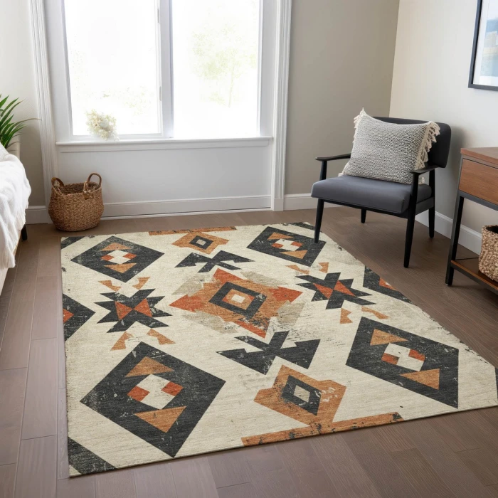 Addison Rugs Chantille Ivory ACN1882 5ft. x 7ft.6in. Rect. Rug