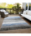 Addison Rugs Chantille Blue ACN1883 8ft. x 10ft. Rect. Rug