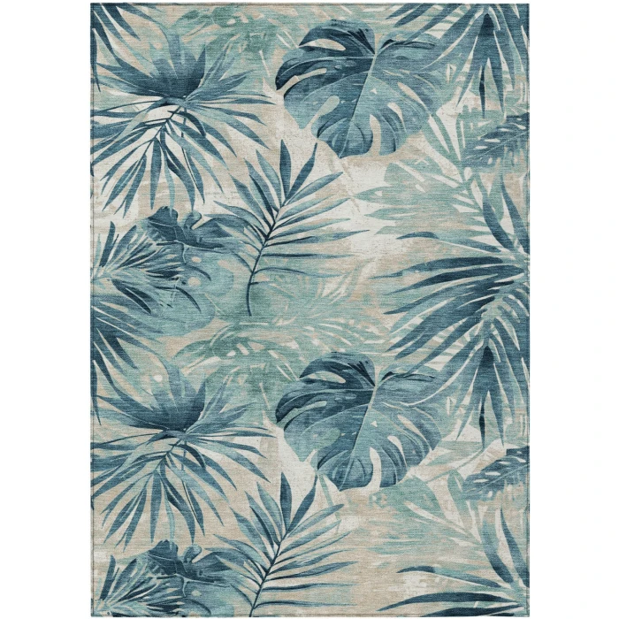 Addison Rugs Chantille Teal ACN1886 5ft. x 7ft.6in. Rect. Rug