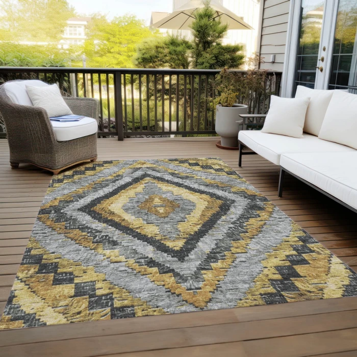 Addison Rugs Chantille Gold ACN1890 5ft. x 7ft.6in. Rect. Rug