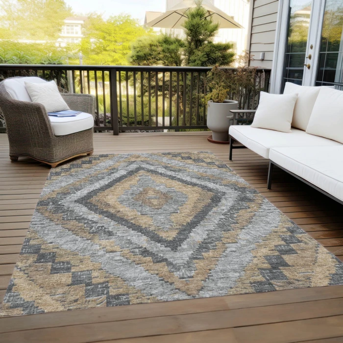 Addison Rugs Chantille Brown ACN1890 5ft. x 7ft.6in. Rect. Rug