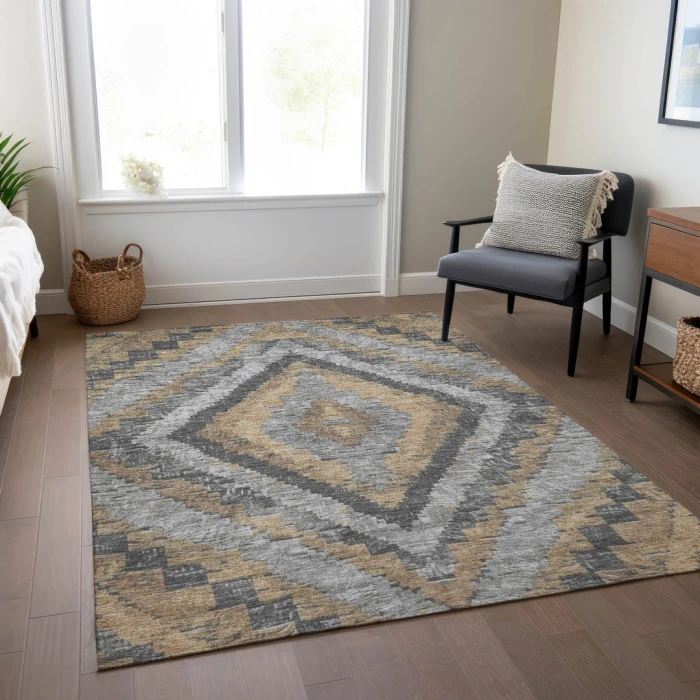 Addison Rugs Chantille Brown ACN1890 5ft. x 7ft.6in. Rect. Rug