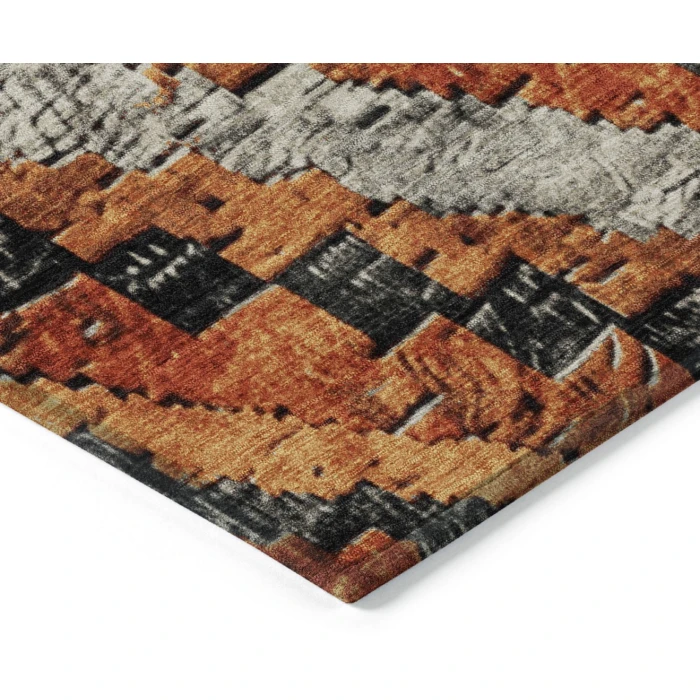 Addison Rugs Chantille Orange ACN1890 5ft. x 7ft.6in. Rect. Rug