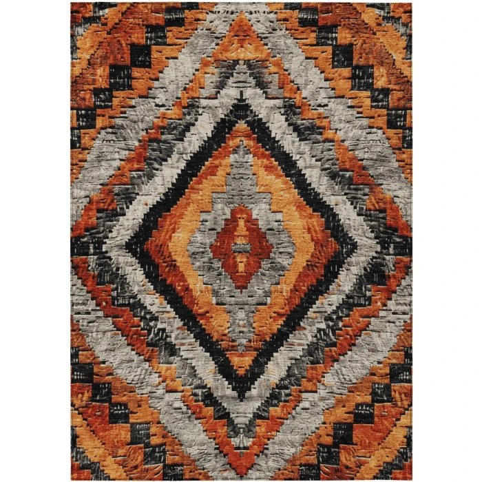 Addison Rugs Chantille Orange ACN1890 5ft. x 7ft.6in. Rect. Rug