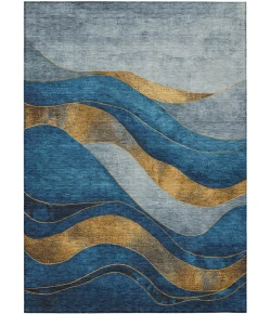 Addison Rugs Chantille Blue ACN1892 8ft. x 10ft. Rect. Rug