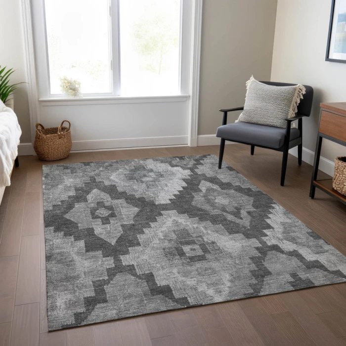 Addison Rugs Chantille Gray ACN1894 9ft. x 12ft. Rect. Rug
