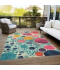 Addison Rugs Chantille Teal ACN1895 9ft. x 12ft. Rect. Rug
