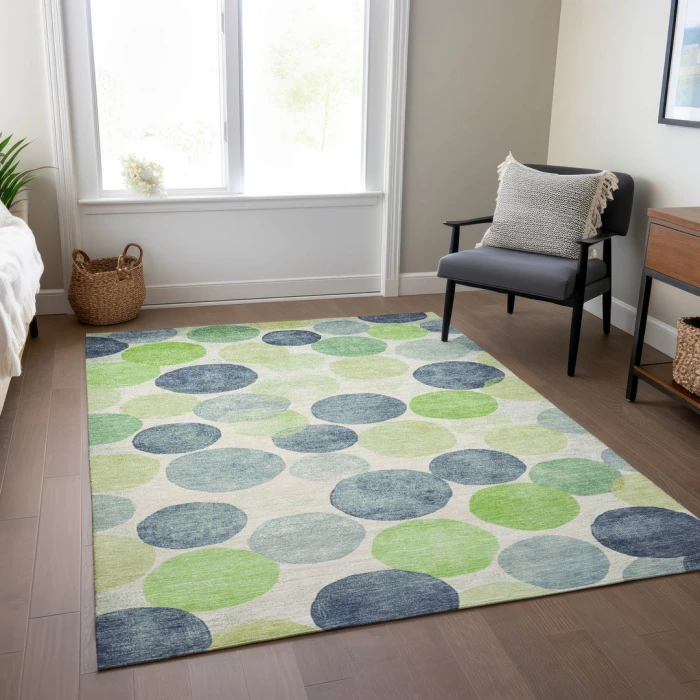 Addison Rugs Chantille Blue ACN1898 9ft. x 12ft. Rect. Rug