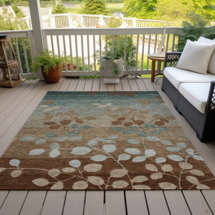 Addison Rugs Chantille Brown ACN1900 9ft. x 12ft. Rect. Rug