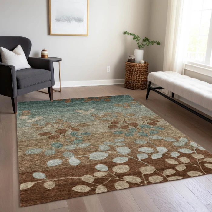 Addison Rugs Chantille Brown ACN1900 9ft. x 12ft. Rect. Rug