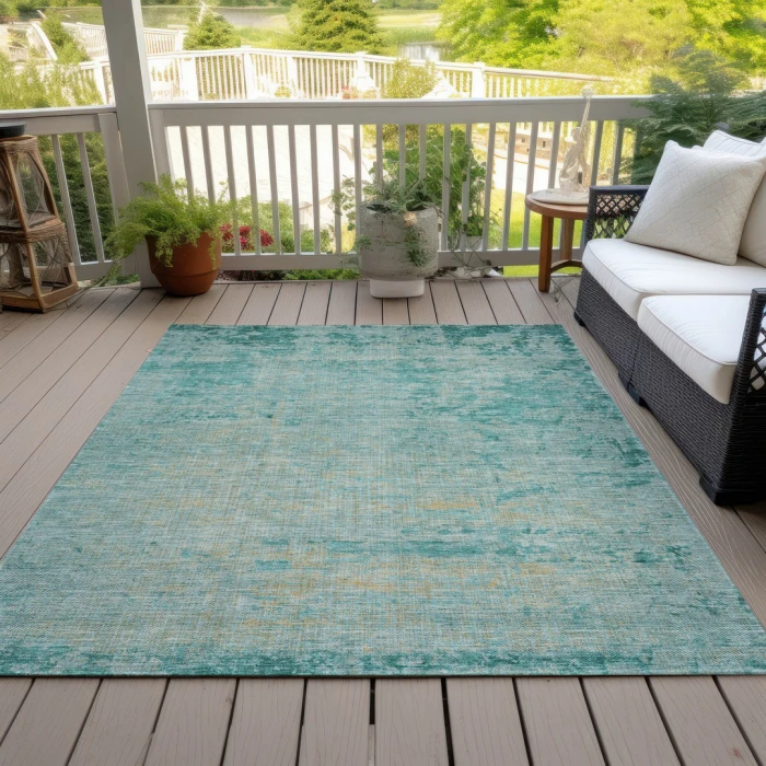 Addison Rugs Chantille Teal ACN1901 5ft. x 7ft.6in. Rect. Rug