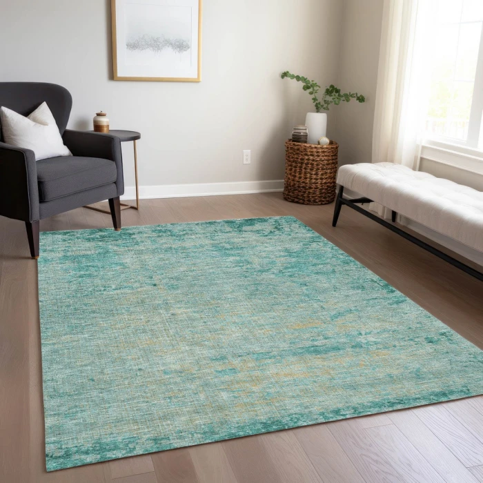 Addison Rugs Chantille Teal ACN1901 5ft. x 7ft.6in. Rect. Rug