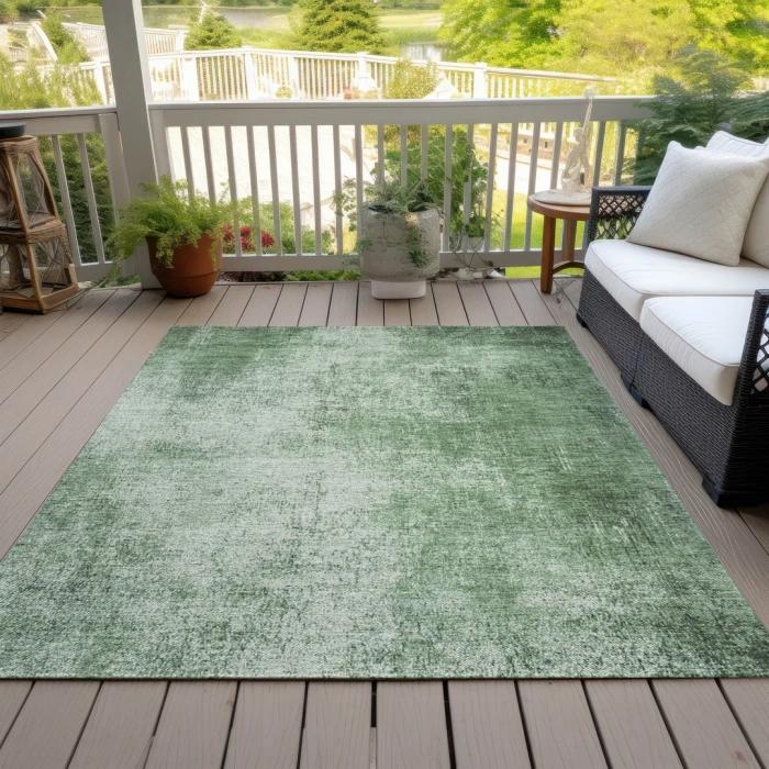 Addison Rugs Chantille Green ACN1903 9ft. x 12ft. Rect. Rug