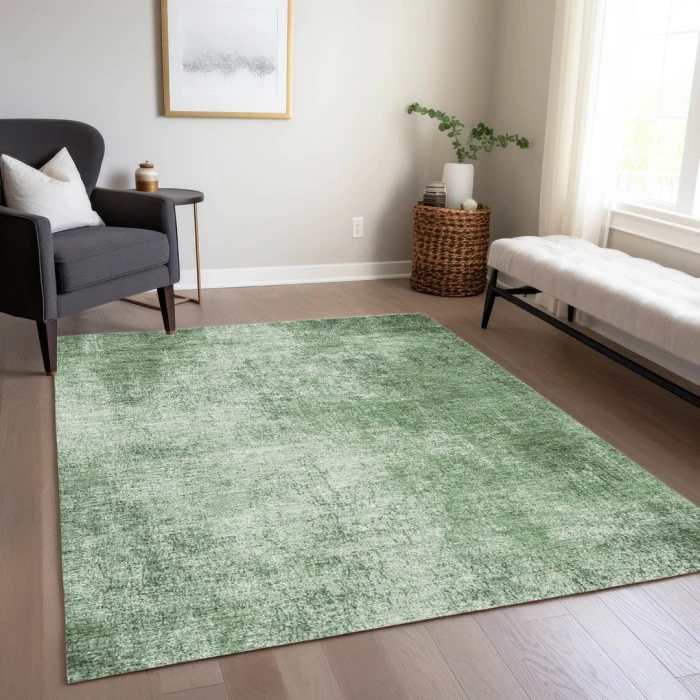 Addison Rugs Chantille Green ACN1903 9ft. x 12ft. Rect. Rug